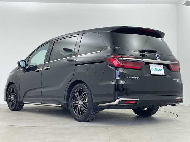 ホンダ オデッセイ ハイブリッド e:HEVアブソルート EX 鹿児島県 2020(令2)年 3.7万km 黒 ワンオーナー/純正ナビ【VXU-217DYi】/両側パワースライドドア/前後コーナーセンサー/ハーフレザーシート/ビルトインETC2.0/パノラミックビューモニター/ブラインドスポットモニター/パワーバックドア/LEDヘッドライト/ホンダセンシング/純正フリップダウンモニター/スペアキー/プッシュスタート/DNパワーシート/DNシートヒーター/フロアマット/前後ドラレコ/電動パーキングブレーキ/HDMI/ステアスイッチ