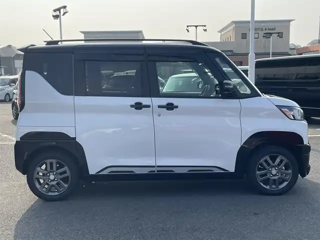 三菱 デリカミニ T プレミアム 長崎県 2025(令7)年 0.5万km アメジストブラック/シルキーホワイト ワンオーナー/ALPINE10インチナビ/CD/DVD/BT/フルセグTV/全方位/バックカメラ/両側パワースライドドア/マイパイロット/衝突被害軽減システム/ハーフレザーシート/前席シートヒーター/ステアリングヒーター/デジタルインナーミラー/ナビ連動ドライブレコーダー/パドルシフト/ステアリングスイッチ/ルーフレール/後席サンシェード/LEDヘッドライト/ETC