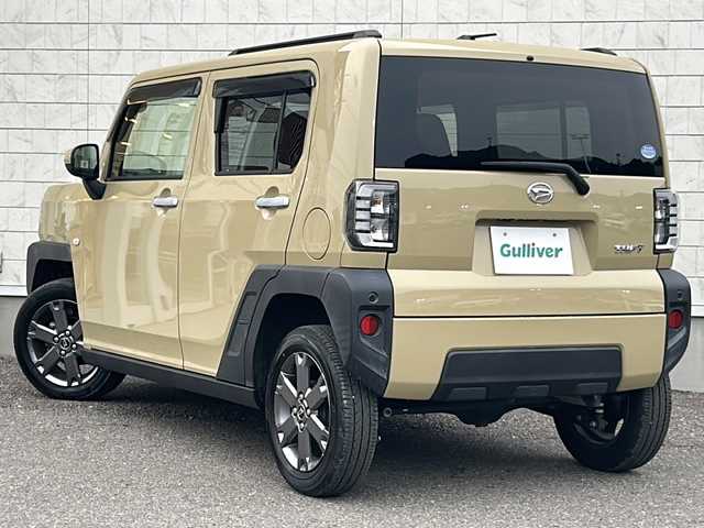 ダイハツ タフト G ターボ 福島県 2020(令2)年 7.2万km サンドベージュメタリック 純正メモリナビ　バックカメラ　前席シートヒーター　電動パーキング　ブレーキホールド　スマートアシスト　レーダークルコン　ガラスルーフ　純正フロアマット　オートエアコン　LEDヘッド　フォグランプ