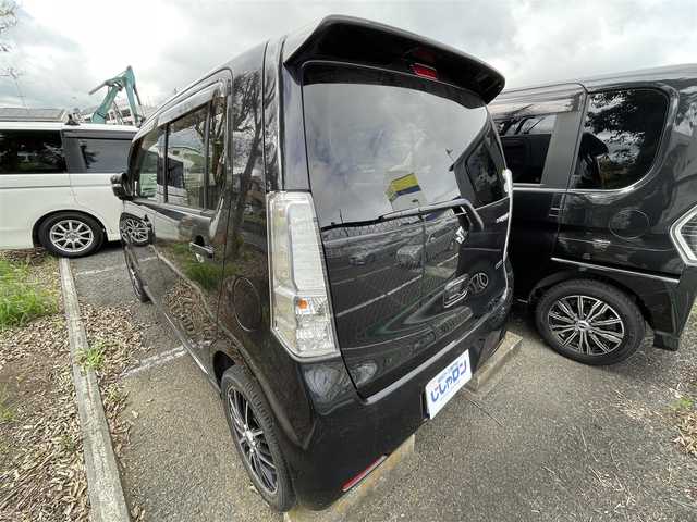 スズキ ワゴンＲ スティングレー T 神奈川県 2012(平24)年 13.8万km ブルーイッシュブラックパール3 社外メモリナビ/CD/Bluetooth/ワンセグTV/AMFM/SD/ETC/スマートキー/プッシュエンジンスタート/オートライト/純正フロアマット/社外アルミホイール