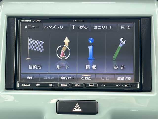 スズキ ハスラー タフワイルド 愛知県 2018(平30)年 4万km ブリスクブルーメタリック/ブラック 2トーン /禁煙車//ワンオーナー//ナビ//CD/BT/地デジ//ハーフレザーシート//シートヒーター（D＋N席）//シートリフター//前方ドライブレコーダー//ETC//デュアルカメラブレーキサポート//車線逸脱警報機能//誤発進抑制機能//ふらつき警報機能//先行車発信お知らせ機能//盗難防止装置//横滑り防止装置//アイドリングストップ//HIDオートライト//フォグランプ//純正フロアマット//純正ドアバイザー//スペアスマートキー//新車時保証書//取扱説明書//ナビ取扱説明書//ドラレコ取扱説明書