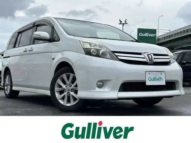 トヨタ アイシス プラタナ Vセレクション 愛知県 2013(平25)年 7.3万km ホワイトパールクリスタルシャイン スマートキー/プッシュスタート/純正ナビ/TV/BT/バックカメラ/ビルトインETC/両側パワースライドドア /純正フロアマット/ドアバイザー/ステアリングスイッチ/ドライブレコーダー