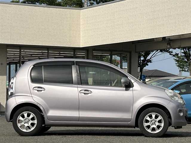 トヨタ パッソ プラスハナ 宮城県 2013(平25)年 9.1万km グレイッシュパープルメタリックオパール ワンオーナー/純正ディーラーオプションナビ/ワンセグTV/FM・AM/Bluetooth/CD/SD/純正フロアマット/リモコンキー/スペアキー(メカニカルキー)×1/鉄チンホイールスタッドレス積載/横滑り防止
