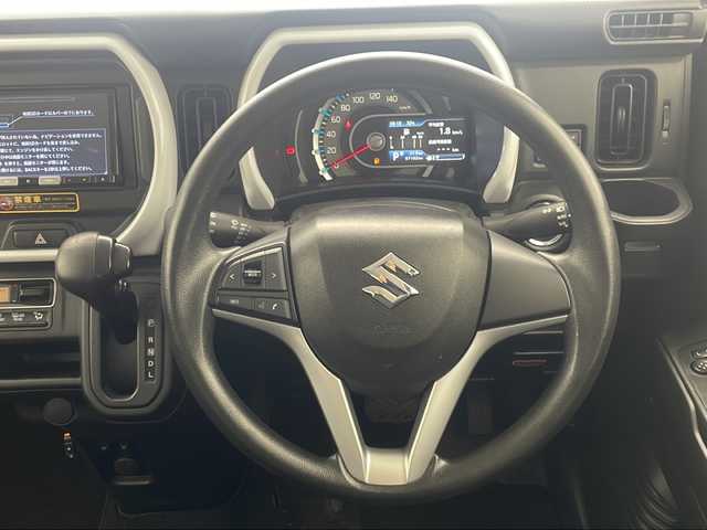 スズキ ハスラー HYBRID G 沖縄県 2021(令3)年 6.8万km ブリスクブルーメタリック/ホワイト2トーンルーフ 社外ナビ　【AVIC-BZ501】/　(Ｂｌｕｅｔｏｏｔｈ　CD/DVD TV)/バックカメラ　/セーフティサポート　/レーンキープアシスト　/アイドリングストップ　/プッシュスタート　/スマートキー　/前席シートヒーター　/オートライト　/横滑り防止機能
