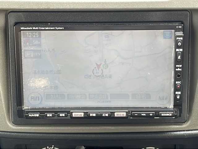 三菱 パジェロ ミニ アクティブフィールドED 静岡県 2007(平19)年 6.5万km クールシルバーメタリック /ワンオーナー//純正ナビ//純正１５インチＡＷ　//キーレス　//背面タイヤ　//ルーフレール　//ＣＤ　//フォグランプ　//保証書　//取説