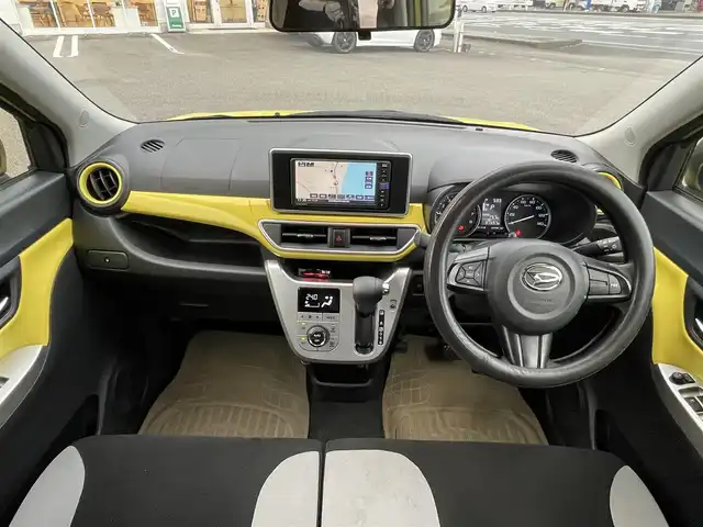 ダイハツ キャスト アクティバ X リミテッド SAⅢ 宮崎県 2019(平31)年 3.8万km 黄 純正ナビゲーション/　AM FM CD DVD TV　BT/バックカメラ/スマートアシスト３/　・衝突軽減ブレーキ/　・レーンキープ/　・オートハイビーム/ドライブレコーダー/シートヒーター/ETC車載器/アイドリングストップ/プッシュスタート/スマートキー/ステアリングスイッチ/スマートキー/プッシュスタート/電動格納ミラー/ヘッドライトレベライザー