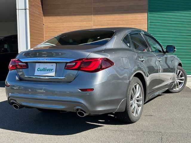 日産 フーガ 370GT 静岡県 2015(平27)年 5.3万km ダークメタルグレー 純正SDナビ/(AM/FM/CD/DVD/TV//Bluetooth)/衝突被害軽減ブレーキ/レーンキープアシスト/後側方衝突防止支援システム/ETC/レザーシート/パワーシート/BSM/シートヒーター/エアシート/純正ドライブレコーダー/メモリーシート/フルセグTV/全方位／バックカメラ/レーダークルーズコントロール/LEDライト/オートライト/スマートキー/スペアキー/プッシュスタート/純正アルミホイール18インチ/電格ミラー/純正フロアマット