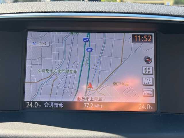 日産 フーガ 370GT 静岡県 2015(平27)年 5.3万km ダークメタルグレー 純正SDナビ/(AM/FM/CD/DVD/TV//Bluetooth)/衝突被害軽減ブレーキ/レーンキープアシスト/後側方衝突防止支援システム/ETC/レザーシート/パワーシート/BSM/シートヒーター/エアシート/純正ドライブレコーダー/メモリーシート/フルセグTV/全方位／バックカメラ/レーダークルーズコントロール/LEDライト/オートライト/スマートキー/スペアキー/プッシュスタート/純正アルミホイール18インチ/電格ミラー/純正フロアマット