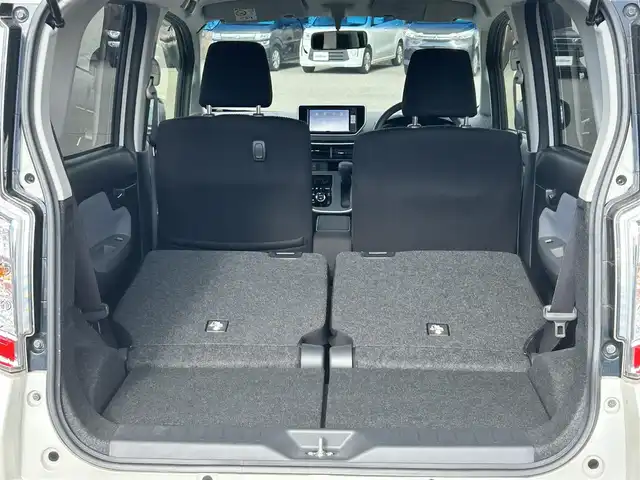 ダイハツ ムーヴ カスタム X 山形県 2015(平27)年 5.1万km パールホワイトⅢ ４WD/寒冷地仕様/純正メモリーナビ/　　【CD/DVD/BT/フルセグ】/バックカメラ/LEDオートライト/純正フロアマット/純正アルミホイール/電動格納ウィンカーミラー/オートエアコン/アイドリングストップ/スマートキ