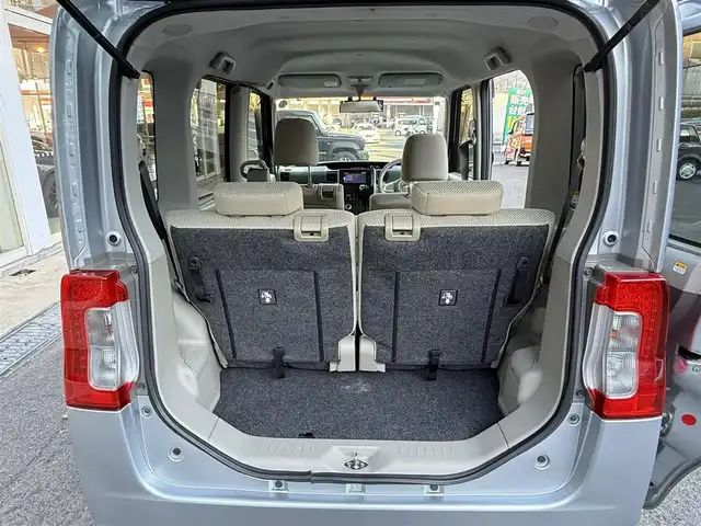 ダイハツ タント X SA 長崎県 2015(平27)年 7.7万km ブライトシルバーメタリック 登録時76983km/社外ナビ/・TV/・CD/・AM.FM/ETC/片側パワースライド/ドライブレコーダー/後席サンシェード/電動格納ミラー/スマートキー