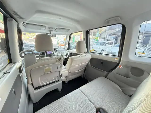 ダイハツ タント X SA 長崎県 2015(平27)年 7.7万km ブライトシルバーメタリック 登録時76983km/社外ナビ/・TV/・CD/・AM.FM/ETC/片側パワースライド/ドライブレコーダー/後席サンシェード/電動格納ミラー/スマートキー