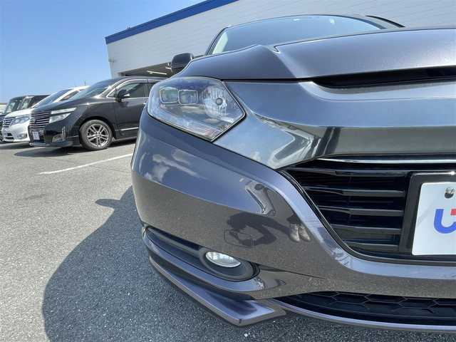 ホンダ ヴェゼル ハイブリッド Z 宮崎県 2014(平26)年 7.9万km ルーセブラックM じしゃロン宮崎店で成約済み　落札不可/純正ナビ　/バックカメラ　/クルーズコントローラー　/ＬＥＤヘッドライト　/アイドリングストップ　/Ｗ＋サイドエアバッグ　/カーテンエアバッグ　/ドライブレコーダー　/シートヒーター　/ＬＥＤヘッドライト