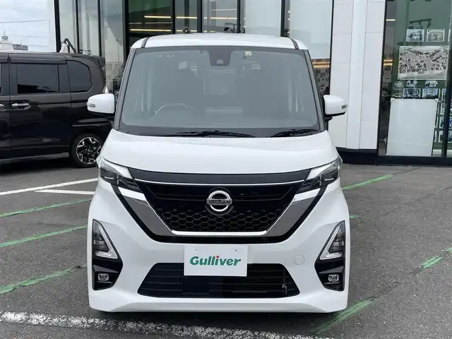 日産 ルークス HWS Gターボ プロパイロットED 長崎県 2020(令2)年 6.3万km ホワイトパール 全方位カメラ/純正9型ナビ/（フルセグ・DVD・SD・CD・BT)/プロパイロット/両側パワースライドドア/エマージェンシーブレーキ/レーンキープアシスト/ETC　ナビ連動ドライブレコーダー/オートライト/LEDヘッドライト/スペアキー/クリアランスソナー/ステアリングスイッチ/アイドリングストップ