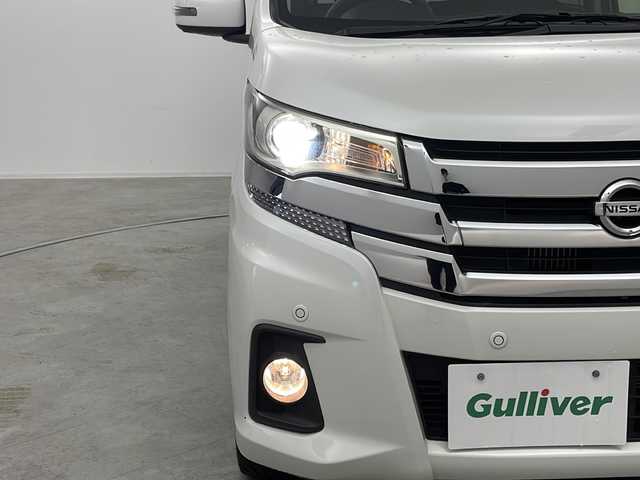 日産 デイズ ハイウェイスターG ターボ 群馬県 2018(平30)年 1.9万km ホワイトパール 純正ナビ　全周囲カメラ　衝突被害軽減ブレーキ　レーンアシスト　クルーズコントロール　キセノンヘッドライト　オートマチックハイビーム　アイドリングストップ　横滑り防止装置　ＥＴＣ　ドラレコ　禁煙車