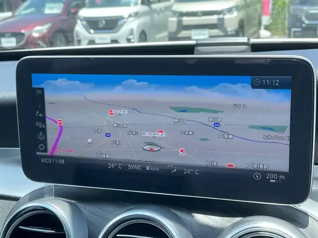 メルセデス・ベンツ Ｃ２２０ｄ ローレウスエディション 埼玉県 2019(令1)年 2.9万km ダイヤモンドホワイト 純正HDDナビTV/バックカメラ/黒レザーシート/前席シートヒーター/前席メモリー付パワーシート/パワートランクリッド/パークトロニック/純正１８インチAW/LEDヘッドライト/ヘッドアップディスプレイ/アクティブクルーズコントロール/アクティブブレーキアシスト/道路標識アシスト/パーキングアシスト/アテンションアシスト/レーンチェンジアシスト/ブラインドスポットアシスト/インテリジェントライトシステム/ロケイターライティング/オートライト/パドルシフト/プッシュスタート/ETC2.0/保証書付整備手帳/取扱説明書