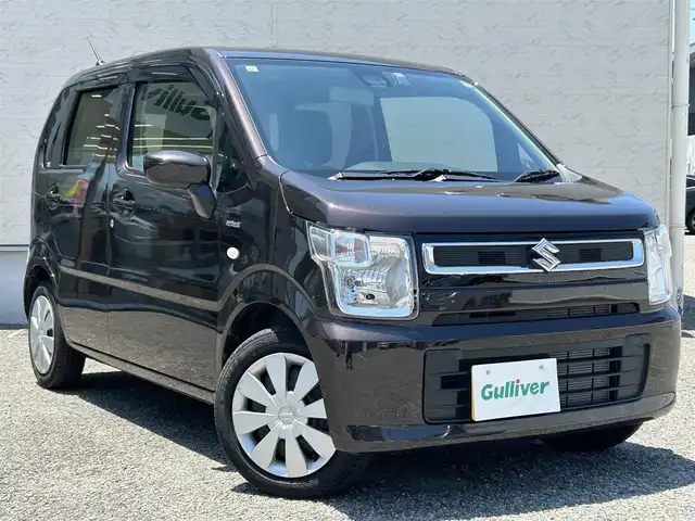 スズキ ワゴンＲ HYBRID FX 大阪府 2021(令3)年 1万km アーバンブラウンパールメタリック ワンオーナー/純正ドライブレコーダー/マイルドハイブリッド/アイドリングストップ/セーフティサポート（予防安全技術）/デュアルセンサーブレーキ/ハイビームアシスト/誤発進抑制/後方誤発進抑制/後退時ブレーキサポート/車線逸脱警報/ふらつき警報/リアパーキンングセンサー/先行車発進おしらせ/社外オーディオ（U330BTH)/CD/USB/Bluetooth/FM/AM/シートヒーター（運転席）/オートライト/電動格納ミラー/オートエアコン/バニティミラー（運転席）/スマートキー×２/プッシュスタート/ドアバイザー/純正フロアマット/取扱説明書/保証書