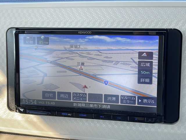 ダイハツ ムーヴ キャンバス X SA Ⅲ 新潟県 2021(令3)年 1.6万km パールホワイトⅢ/ナチュラルベージュマイカメタリック 2トーン ワンオーナー/４WD/社外メモリーナビ KENWOOD/〈AM／FM〉/バックカメラ/両側パワースライドドア/LEDヘッドライト/オートマチック/ETC/シガーソケット/衝突軽減ブレーキ/アイドリングストップ/社外AW付スタッドレスタイヤあり/スマートキー/スペアキー/保証書/取り扱い説明書/プッシュスタート