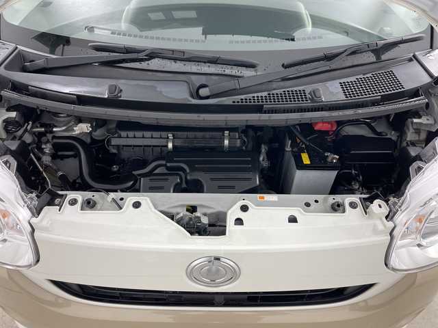 ダイハツ ムーヴ キャンバス X SA Ⅲ 道央・札幌 2021(令3)年 1.6万km パールホワイトⅢ/ナチュラルベージュマイカメタリック 2トーン ・ワンオーナー/・４WD/・社外メモリーナビ KENWOOD〈TV＆CD＆USB＆ipod〉/・バックカメラ/・スマートアシスト/・両側パワースライドドア/・LEDヘッドライト/・ETC/・シガーソケット/・アイドリングストップ/・社外AW付スタッドレスタイヤあり/・スマートキー/・スペアキー/・保証書/・取り扱い説明書