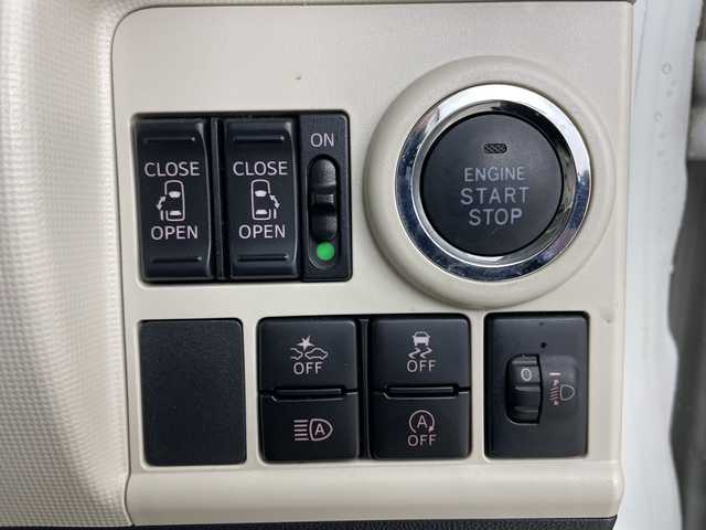 ダイハツ ムーヴ キャンバス X SA Ⅲ 道央・札幌 2021(令3)年 1.6万km パールホワイトⅢ/ナチュラルベージュマイカメタリック 2トーン ・ワンオーナー/・４WD/・社外メモリーナビ KENWOOD〈TV＆CD＆USB＆ipod〉/・バックカメラ/・スマートアシスト/・両側パワースライドドア/・LEDヘッドライト/・ETC/・シガーソケット/・アイドリングストップ/・社外AW付スタッドレスタイヤあり/・スマートキー/・スペアキー/・保証書/・取り扱い説明書