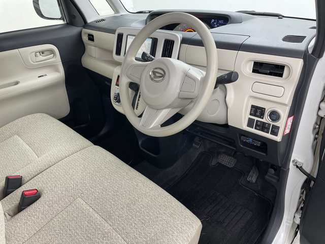 ダイハツ ムーヴ キャンバス X SA Ⅲ 道央・札幌 2021(令3)年 1.6万km パールホワイトⅢ/ナチュラルベージュマイカメタリック 2トーン ・ワンオーナー/・４WD/・社外メモリーナビ KENWOOD〈TV＆CD＆USB＆ipod〉/・バックカメラ/・スマートアシスト/・両側パワースライドドア/・LEDヘッドライト/・ETC/・シガーソケット/・アイドリングストップ/・社外AW付スタッドレスタイヤあり/・スマートキー/・スペアキー/・保証書/・取り扱い説明書