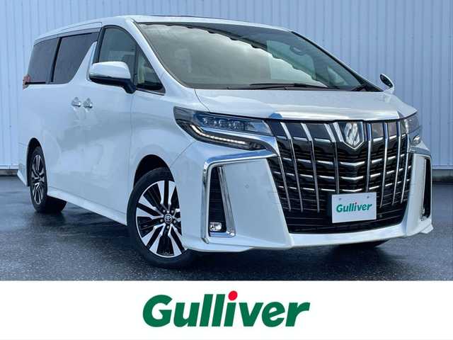 トヨタ アルファード S Cパッケージ 滋賀県 2022(令4)年 6.2万km ホワイトパールクリスタルシャイン 純正ディスプレイオーディオ/(Bluetooth/フルセグ/carplay)/サンルーフ/フリップダウンモニター/トヨタセーフティーセンス/・プリクラッシュセーフティ/・レーダークルーズコントロール/・レーンキープアシスト/・標識認識/・先行車発進告知/・Autoハイビーム/LEDオートライト/レザーシート/パワーシート(D席メモリ付き)/シートヒーター/ベンチレーション/ステアリングヒーター/バックカメラ/両側電動スライドドア/電動リアゲート/電動パーキング/ブレーキホールド/電動格納ミラー/ビルトインETC/USB/スペアキー