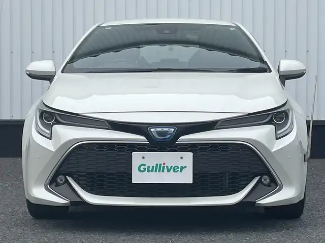 トヨタ カローラ スポーツ ハイブリッドG Z 千葉県 2019(令1)年 3.3万km ホワイトパールクリスタルシャイン 純正7インチナビ/(Bluetooth/フルセグ/CD/DVD)/バックカメラ/衝突被害軽減システム/車線逸脱警報/クルーズコントロール/横滑り防止装置/ETC/ドライブレコーダー/アイドリングストップ/LEDヘッドライト/フォグランプ/オートライト/ウィンカーミラー/電動格納ミラー/純正18インチAW/シートリフター/プッシュスタート/スマートキー/フロアマット/ドアバイザー/スペアキー/取扱説明書/保証書