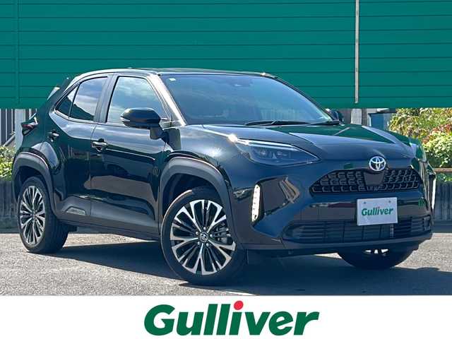 トヨタ ヤリスクロス ハイブリッド Z 茨城県 2024(令6)年 1.8万km ブラックマイカ 純正8インチナビ/パノラミックビューモニター/ビルドインETC/シートヒーター/パワーシート/ハーフレザーシート/スマートキー/プッシュスタート/トヨタセーフティセンス/レーンキープアシスト/衝突被害軽減システム/パーキングアシスト/パーキングサポートブレーキ/ロードサインアシスト/レーダークルーズコントロール/LEDオートライト/オートマチックハイビーム/USBポート/ステアリングスイッチ/ステアリングヒーター/ブレーキホールド