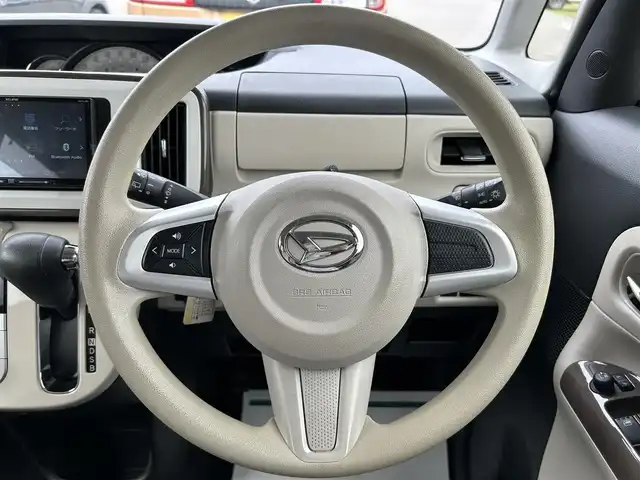 ダイハツ ムーヴ キャンバス G メイクアップ リミテッド　SAⅢ 兵庫県 2020(令2)年 4.9万km パールホワイトⅢ/スムースグレーマイカメタリック 2トーン 社外SDナビ/フルセグテレビ/BTオーディオ/CD/DVD/全方位カメラ/両側パワースライドドア/LEDヘッドライト/オートライト/フォグランプ/オートハイビーム/ETC/スマートアシストIII/純正フロアマット/スペアキー
