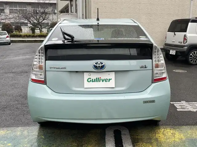 トヨタ プリウス S 静岡県 2011(平23)年 8.1万km アクアマイカメタリック 純正ナビ/ワンセグTV/CD/バックカメラ/ETC/オートライト/ステアリングスイッチ/スマートキー/取扱説明書