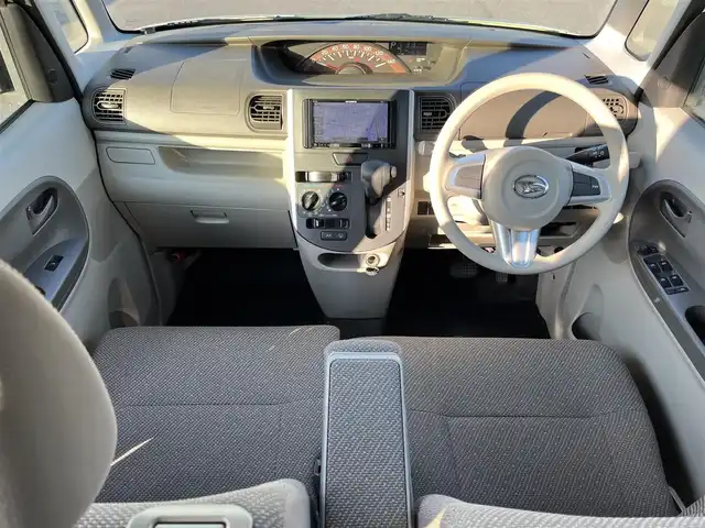 ダイハツ タント L 岡山県 2017(平29)年 7.8万km コットンアイボリー 登録時走行距離77910Km/社外7V型ナビ/ワンセグTV（AM.FM.CD.DVD.TV.SD）/ETC/両側スライドドア/ミラクルオープンドア/横滑り防止装置/アイドリングストップ/フロアマット/リモコンキー