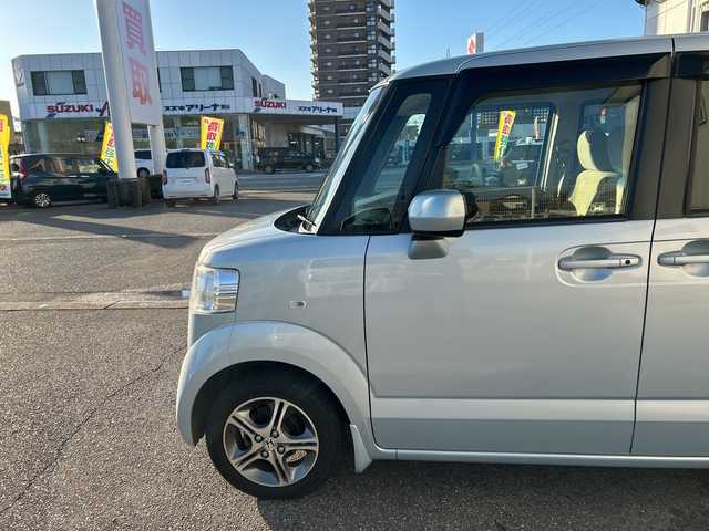 ホンダ Ｎ ＢＯＸ G Lパッケージ 富山県 2012(平24)年 9.2万km クールミストメタリック スマートキー/パワースライドドア/純正メモリーナビ(VXM-164CSi)/CD/BT/デジタルTV/バックカメラ/ETC/電格ミラー/前後ドラレコ(ZDR016)/プッシュスタート/ステアリングスイッチ/ヘッドライトレベライザー/コンビニフック/アイドリングストップ/コンビニフック/横滑り防止装置/純正14インチAW/取説・ナビ取説/社外AWスタッドレス車載(155/65R14)