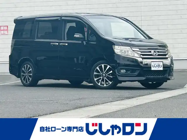 ホンダ ステップワゴン スパーダ Z クールスピリット 岡山県 2012(平24)年 11.6万km プレミアムスパークルブラックパール (株)IDOMが運営する【じしゃロン岡山店】の自社ローン対象車両になります。こちらは現金ご利用時の価格です。自社ローンご希望の方は別途その旨お申付け下さい。/＊フルセグテレビ/＊バックカメラ/＊アイドリングストップ/＊クルーズコントロール/＊両側パワースライドドア/＊ETC/＊社外ナビ/＊Bluetooth/＊スマートキー