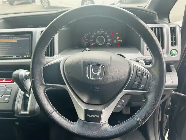 ホンダ ステップワゴン スパーダ Z クールスピリット 岡山県 2012(平24)年 11.6万km プレミアムスパークルブラックパール (株)IDOMが運営する【じしゃロン岡山店】の自社ローン対象車両になります。こちらは現金ご利用時の価格です。自社ローンご希望の方は別途その旨お申付け下さい。/＊フルセグテレビ/＊バックカメラ/＊アイドリングストップ/＊クルーズコントロール/＊両側パワースライドドア/＊ETC/＊社外ナビ/＊Bluetooth/＊スマートキー