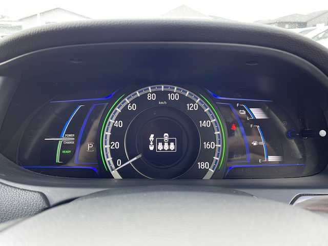 ホンダ アコード ハイブリッド EX 岩手県 2017(平29)年 2万km ホワイトオーキッドパール ワンオーナー/純正ナビ(CD/DVD/ラジオ/HDMI/USB/BT)/フルセグテレビ/バックカメラ/前席シートヒーター/前席パワーシート(D席メモリー機能付き)/ハーフレザーシート/衝突軽減ブレーキ/車線維持支援システム/レーダークルーズコントロール/コーナーセンサー/横滑り防止機能/パドルシフト/LEDヘッドライト/フォグランプ/純正18inアルミホイール/純正フロアマット/プッシュスタート/スマートキー(×2)/ステアリングスイッチ/電動格納ミラー/ウィンカーミラー/ドアバイザー/取説＆保証書