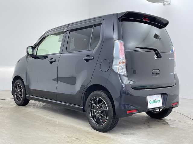 スズキ ワゴンＲ FZ 兵庫県 2016(平28)年 3.6万km ブルーイッシュブラックパール3 ・純正ナビ/・レザー調シートカバー/・シートヒーター/・純正フロアマット/・衝突軽減ブレーキ/・LEDヘッドライト/・横滑り防止/・アイドリングストップ/・ステアリングスイッチ/・社外14インチアルミホイール/・スマートキー/・スペアキー/・プッシュスタート/・取扱説明書/・保証書/・ドアバイザー