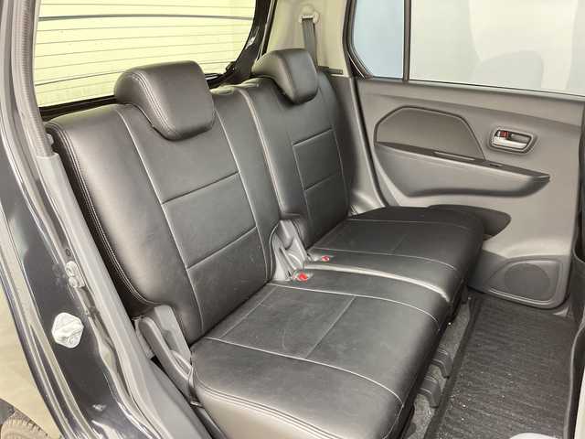 スズキ ワゴンＲ FZ 兵庫県 2016(平28)年 3.6万km ブルーイッシュブラックパール3 ・純正ナビ/・レザー調シートカバー/・シートヒーター/・純正フロアマット/・衝突軽減ブレーキ/・LEDヘッドライト/・横滑り防止/・アイドリングストップ/・ステアリングスイッチ/・社外14インチアルミホイール/・スマートキー/・スペアキー/・プッシュスタート/・取扱説明書/・保証書/・ドアバイザー