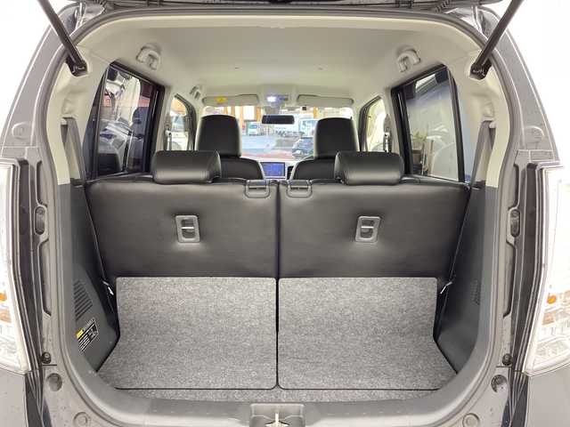 スズキ ワゴンＲ FZ 兵庫県 2016(平28)年 3.6万km ブルーイッシュブラックパール3 ・純正ナビ/・レザー調シートカバー/・シートヒーター/・純正フロアマット/・衝突軽減ブレーキ/・LEDヘッドライト/・横滑り防止/・アイドリングストップ/・ステアリングスイッチ/・社外14インチアルミホイール/・スマートキー/・スペアキー/・プッシュスタート/・取扱説明書/・保証書/・ドアバイザー