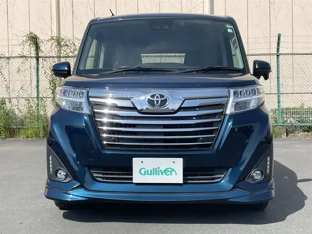 トヨタ ルーミー カスタムG－T 東京都 2020(令2)年 3.6万km レーザーブルークリスタルシャイン 純正ナビ/バックモニター/衝突回避支援ブレーキ/車線逸脱警報機能/クルーズコントロール/両側電動スライドドア/ＥＴＣ/ドライブレコーダー/アイドリングストップ/横滑り防止措置/ステアリングスイッチ