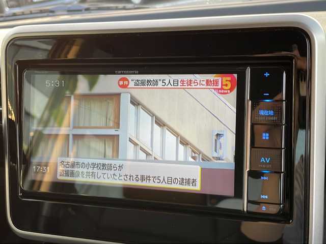 スズキ スペーシア カスタム HYBRID XS 新潟県 2021(令3)年 6.4万km ピュアホワイトP ４ＷＤ/社外メモリーナビ：AVIC-RW81/バックカメラ/両側パワースライドドア/レーダークルーズコントロール/レーンキープアシスト/衝突軽減システム/ハーフレザー/前席シートヒーター/ＥＴＣ/純正アルミホイール