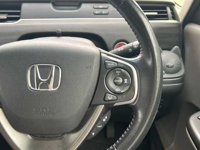 ホンダ フリード ハイブリット EX 宮崎県 2017(平29)年 14.4万km シトロンドロップ カロッツェリアナビ（AM/FM/CD/Bluetooth/フルセグTV）/バックカメラ/両側パワースライドドア/レーダークルコン/ETC/前席シートヒーター/衝突軽減ブレーキ/純正ドアバイザー/純正フロアマット