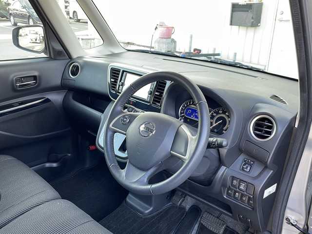 日産 デイズ ルークス ハイウェイスター Xターボ 道北・旭川 2018(平30)年 1.9万km スターリングシルバーメタリック 4WDターボ/純正ナビ/CD/BT/TV/アラウンドビューモニター/片側パワースライドドア/禁煙車/衝突軽減ブレーキ/横滑り防止/レーンキープアシスト/オートライト/オートマチックハイビーム/スペアキー/LEDヘッドライト/シートヒーター/本革巻きステアリング/ステアリングリモコン/取説/保証書/フォグランプ/ウィンカーミラー/ドアバイザー/純正フロアマット