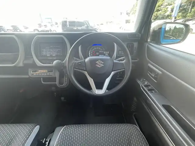 スズキ ハスラー HYBRID G 栃木県 2021(令3)年 11.5万km ブリスクブルーメタリック/ホワイト2トーンルーフ (株)IDOMが運営する【じしゃロン宇都宮店】の自社ローン専用車両になります。こちらは現金またはオートローンご利用時の価格です。自社ローンご希望の方は別途その旨お申付け下さい/社外ナビ/バックカメラ/ＥＴＣ/衝突軽減ブレーキ/シートヒーター/スマートキー/プッシュボタンスタート/オートライト