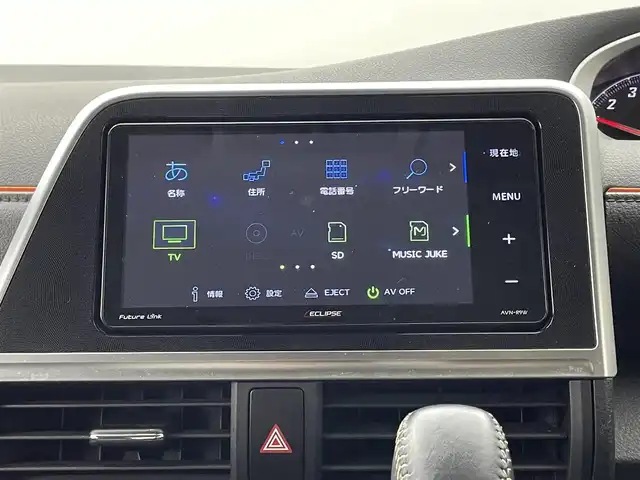 トヨタ シエンタ G 福井県 2018(平30)年 4.3万km ブラックマイカ 社外7型ナビ/・CD/DVD/SD/USB/フルセグ/フリップダウンモニター/両側電動スライド/衝突軽減/オートライト・LED/ETC/スマートキー×2/社外15インチアルミ