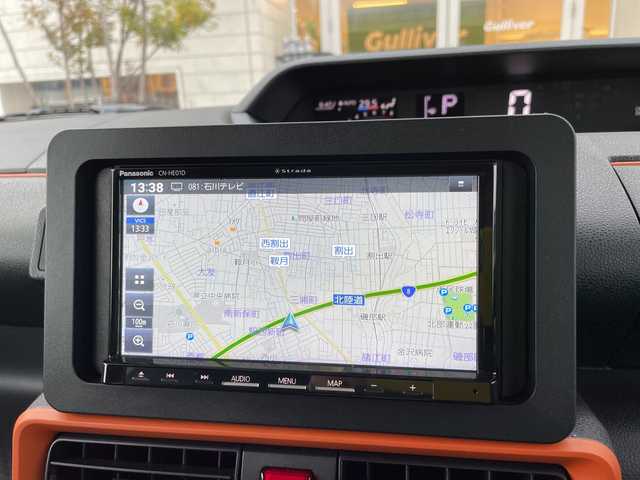 スバル シフォン トライ 石川県 2024(令6)年 0.3万km パール 社外メモリーナビ　フルセグＴＶ　バックカメラ　ＬＥＤヘッドライト　ＥＴＣ　ドライブレコーダー　スマートキー　両側パワースライド　シートヒーター　ルーフレール　純正アルミホイール　Ｐスタート