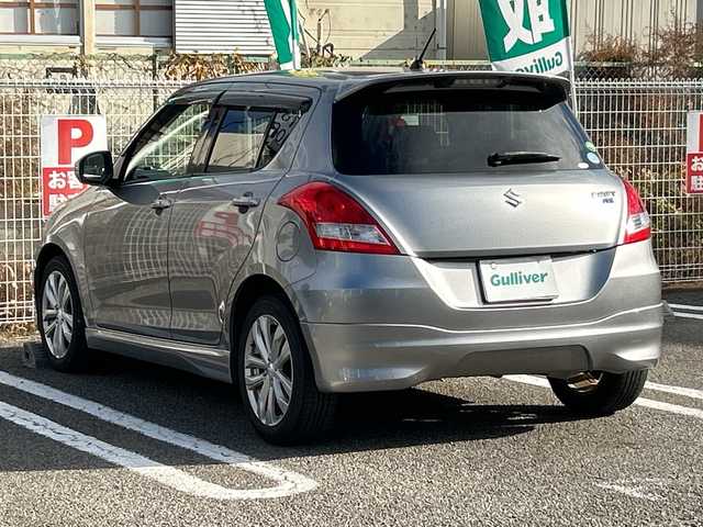 スズキ スイフト RS 兵庫県 2014(平26)年 5.6万km プレミアムシルバーメタリック メモリナビ/地デジTV/パドルシフト/ETC/ドライブレコーダー/スマートキー/純正フロアマット