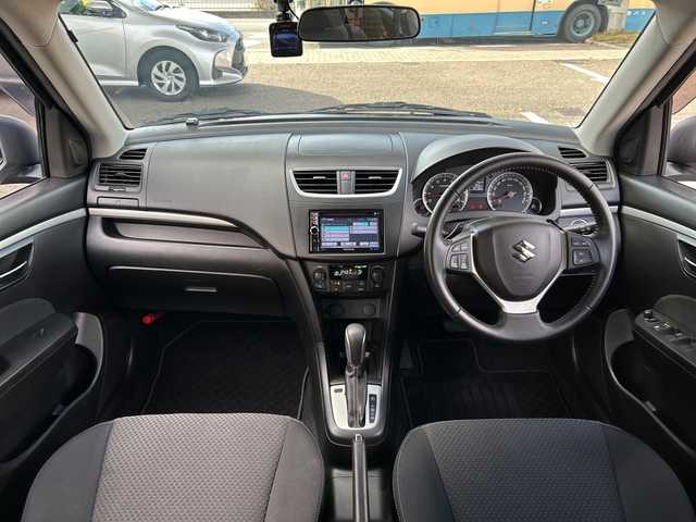 スズキ スイフト RS 兵庫県 2014(平26)年 5.6万km プレミアムシルバーメタリック メモリナビ/地デジTV/パドルシフト/ETC/ドライブレコーダー/スマートキー/純正フロアマット