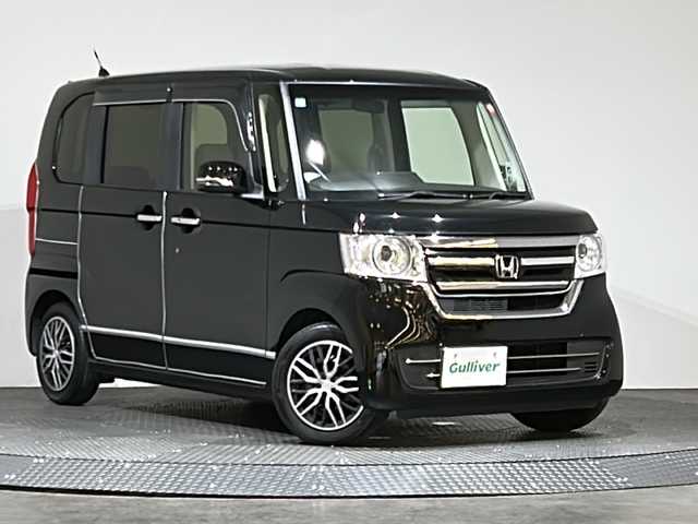ホンダ Ｎ ＢＯＸ G L 愛媛県 2018(平30)年 1万km 黒 純正ＳＤナビ　（ＤＶＤ　ＣＤ　ＳＤ）ワンセグＴＶ　ＥＴＣ　スペアーキー　片側スライド　ＬＥＤヘッドライト　布シート　パワーステアリング　パワーウィンドウ　バックカメラ　エンジンスタートボタン