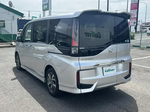 ホンダ ステップワゴン スパーダ 福島県 2015(平27)年 12万km スーパープラチナメタリック ワンオーナー/社外オーディオ/・ＣＤ/・ＤＶＤ/・Ｂｌｕｅｔｏｏｔｈ/・ＵＳＢ/バックカメラ/片側パワースライドドア/わくわくリアゲート/クルーズコントロール/社外ＥＴＣ/社外ドライブレコーダー(前)/社外後席モニター(フリップダウン)/プッシュスタート/・スペアキーあり/保証書/取扱説明書