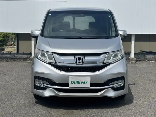 ホンダ ステップワゴン スパーダ 福島県 2015(平27)年 12万km スーパープラチナメタリック ワンオーナー/社外オーディオ/・ＣＤ/・ＤＶＤ/・Ｂｌｕｅｔｏｏｔｈ/・ＵＳＢ/バックカメラ/片側パワースライドドア/わくわくリアゲート/クルーズコントロール/社外ＥＴＣ/社外ドライブレコーダー(前)/社外後席モニター(フリップダウン)/プッシュスタート/・スペアキーあり/保証書/取扱説明書
