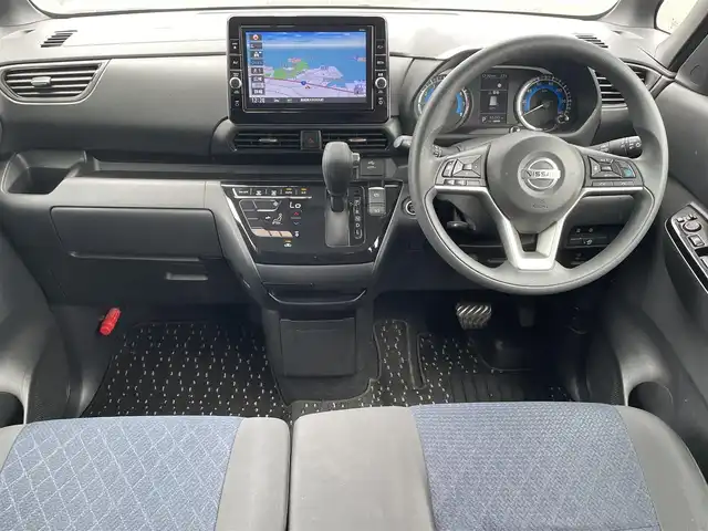 日産 ルークス HWS X プロパイロットED 長崎県 2020(令2)年 8.6万km チタニウムグレーメタリック 全方位カメラ/純正9型ナビ/（フルセグ・DVD・CD・SD・BT)/プロパイロット/両側パワースライドドア/エマージェンシーブレーキ/レーンキープアシスト/オートライト/LEDヘッドライト/ETC/ドライブレコーダー/スマートキー/スペアキー/ステアリングスイッチ/アイドリングストップ